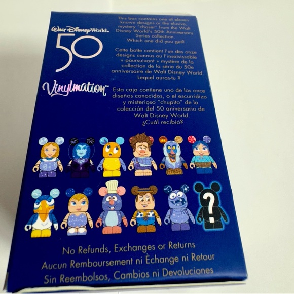 NWT. Disney Vinylmation 50th Anniversary Disney World Sealed new in box. - Picture 2 of 5